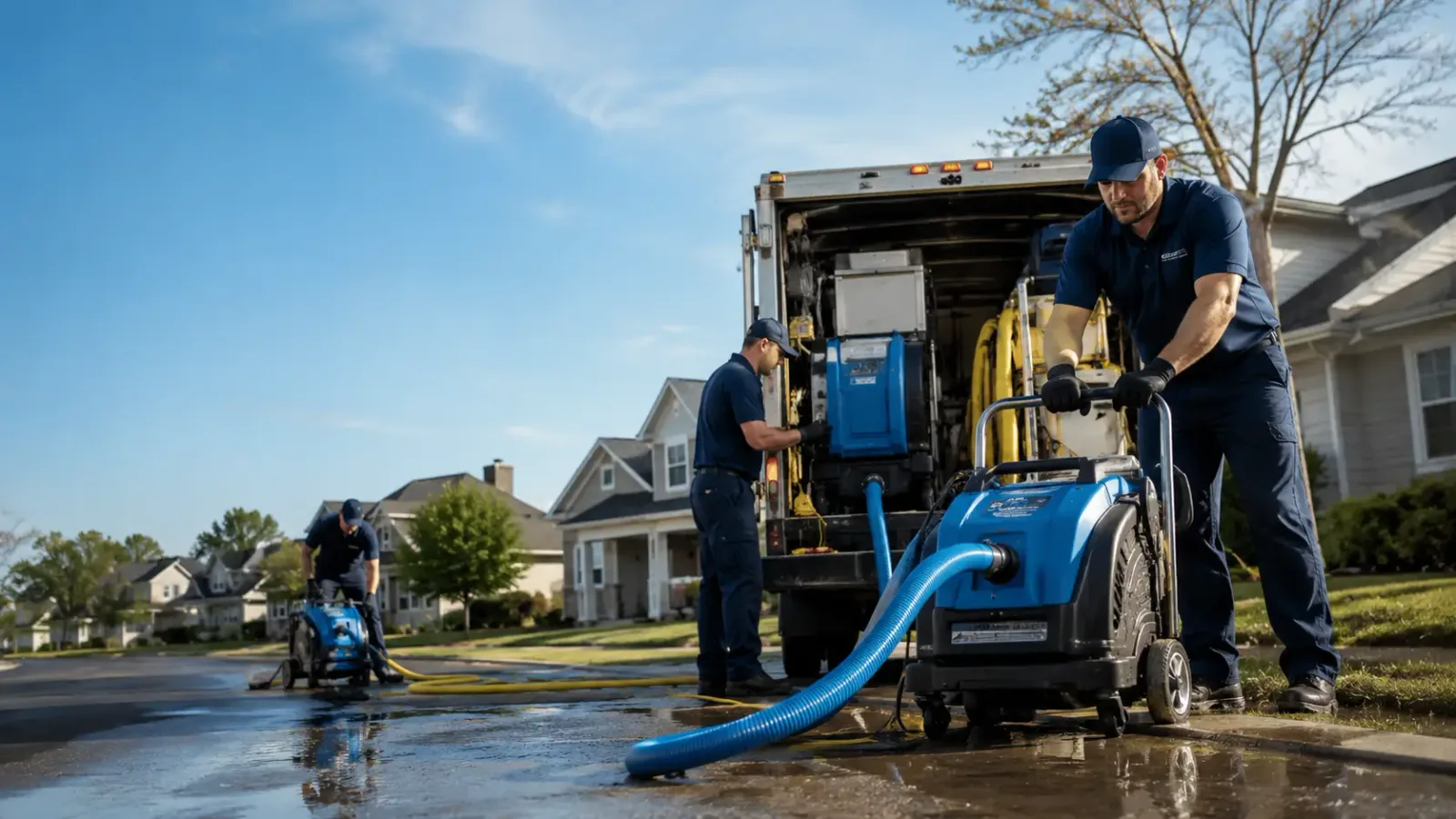 Flood Damage Cleanup in Kermit, WV